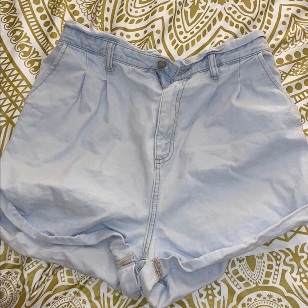 High waisted shorts